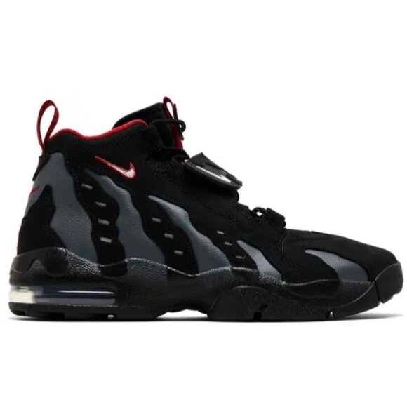 Nike Air Max DT 96 'Falcons' Unisex Sneakers Black Gray White Red HQ3620-010 NEW - Picture 1 of 8